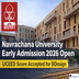 Navrachana University Begins Early Admission For 2026; Apply Now @nuv.ac.in